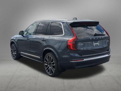 Denim Blue Metallic 2026 Volvo XC90 Plus, B6 AWD Gas (mild hybrid), Gasoline, Bright, 7 Seats