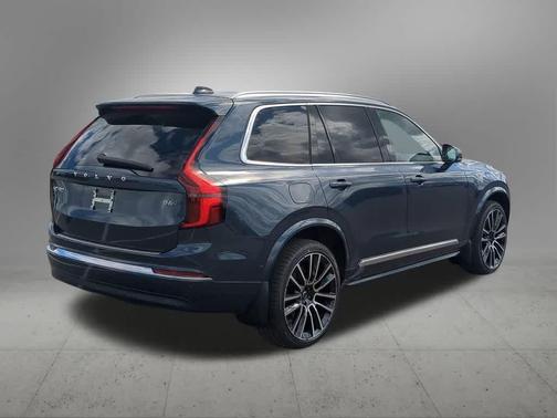 Denim Blue Metallic 2026 Volvo XC90 Plus, B6 AWD Gas (mild hybrid), Gasoline, Bright, 7 Seats