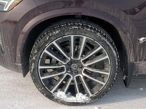 Mulberry Red Metallic 2026 Volvo XC90 Ultra Dark Theme, B6 AWD Gas (mild hybrid), Gasoline, 7 Seats