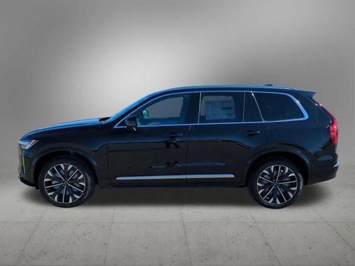Onyx Black Metallic 2026 Volvo XC90 Plus, B6 AWD Gas (mild hybrid), Gasoline, Bright, 7 Seats