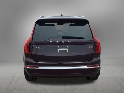 Mulberry Red Metallic 2026 Volvo XC90 Plus, B6 AWD Gas (mild hybrid), Gasoline, Bright, 6 Seats