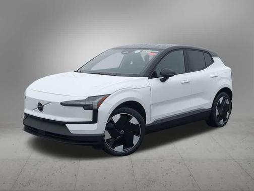 Crystal White Metallic 2026 Volvo EX30 Ultra Twin Motor Performance, Fully electric