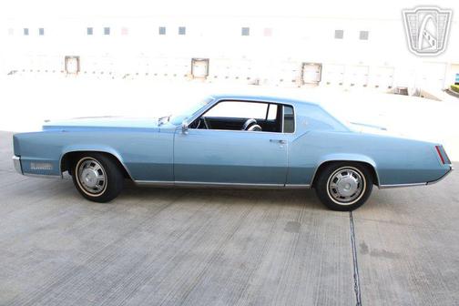 blue 1967 Cadillac Eldorado