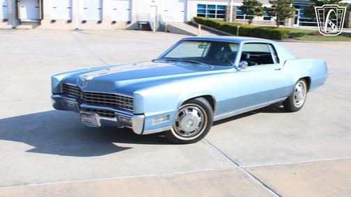 blue 1967 Cadillac Eldorado