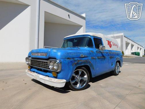 Blue 1958 Ford Panel Base