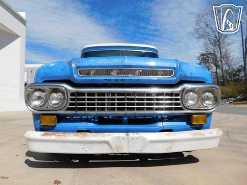 Blue 1958 Ford Panel Base