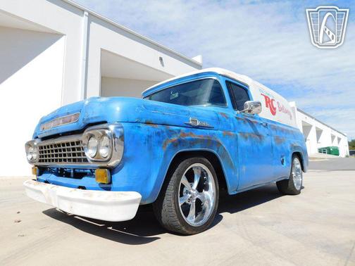 Blue 1958 Ford Panel Base
