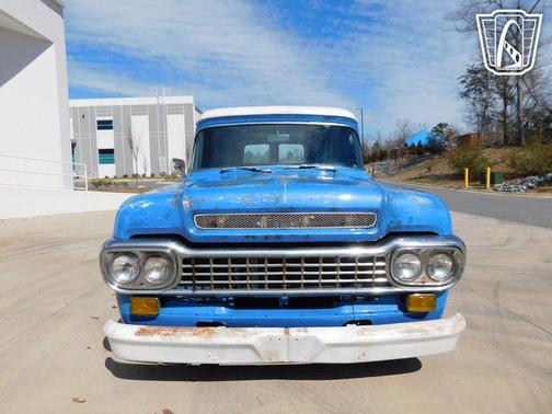 Blue 1958 Ford Panel Base
