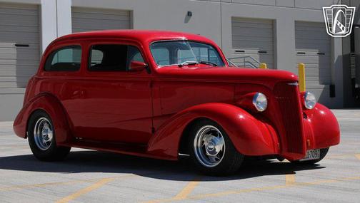 RED 1937 Chevrolet Master Deluxe Base