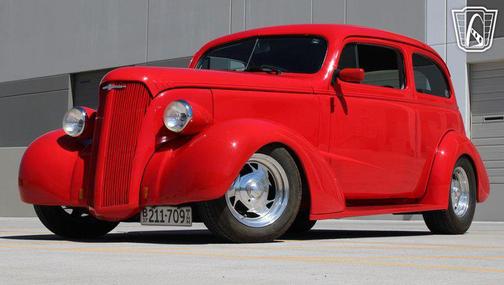 RED 1937 Chevrolet Master Deluxe Base