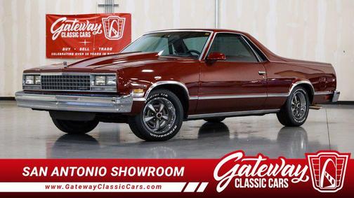 RED 1986 GMC Caballero