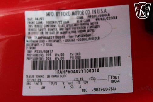 2002 Ford Thunderbird Base