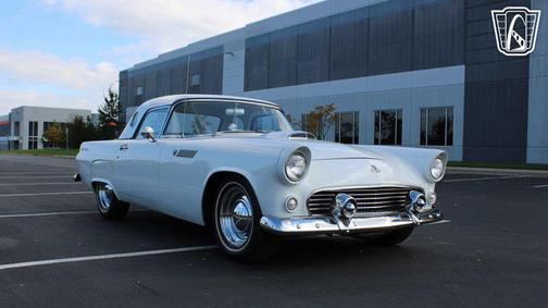 White 1955 Ford Thunderbird Base