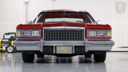 RED 1976 Cadillac DeVille Base