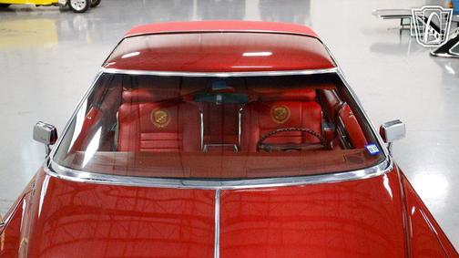 RED 1976 Cadillac DeVille Base