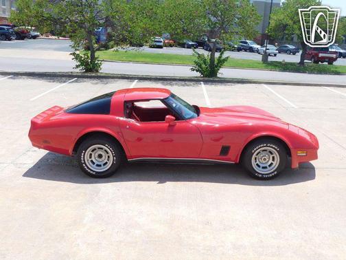 Red 1980 Chevrolet Corvette