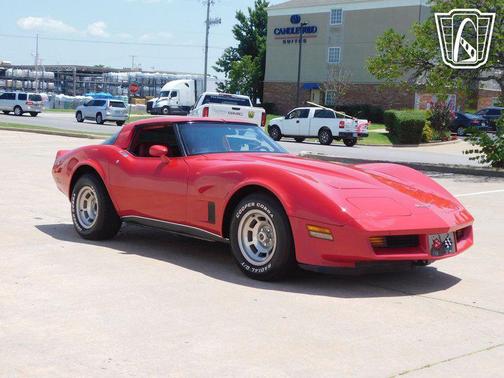 Red 1980 Chevrolet Corvette