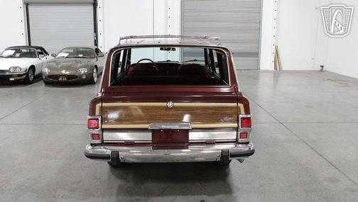 Brown and Tan 1980 Jeep Wagoneer