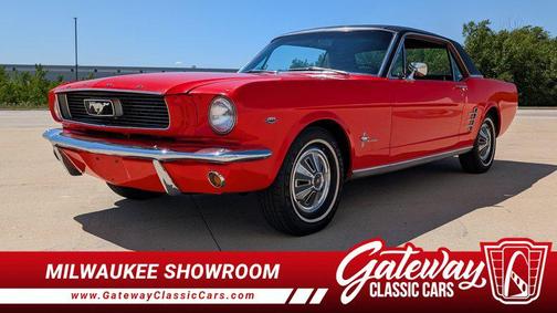 Orange 1966 Ford Mustang Base