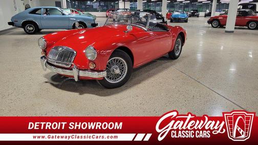 Red 1960 MG MGA