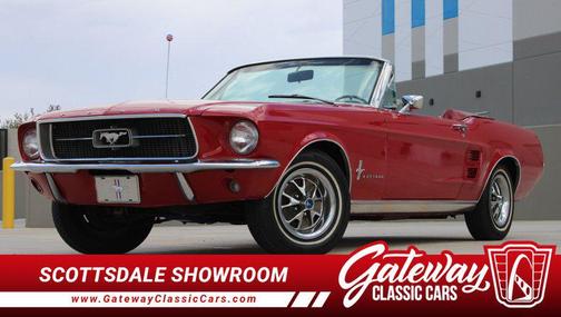 Red 1967 Ford Mustang Base