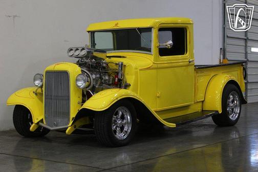 Yellow 1932 Ford F100 Base