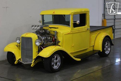 Yellow 1932 Ford F100 Base