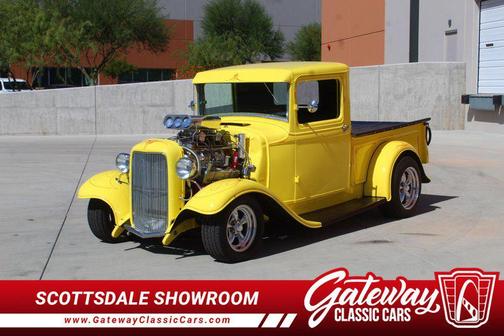 Yellow 1932 Ford F100 Base
