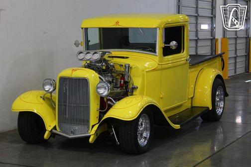 Yellow 1932 Ford F100 Base