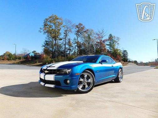 Blue 2010 Chevrolet Camaro 2SS