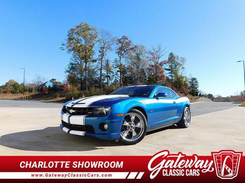 Blue 2010 Chevrolet Camaro 2SS