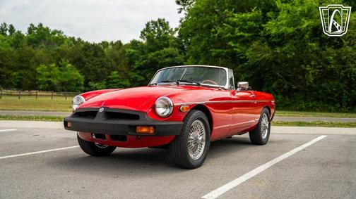 Red 1980 MG MGB