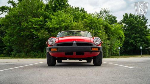 Red 1980 MG MGB