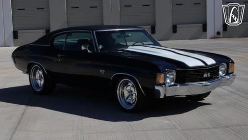 Black 1972 Chevrolet Chevelle SS