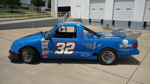 blue 1988 Chevrolet S-10 Base