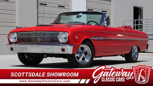 Red 1963 Ford Falcon