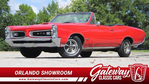 RED 1966 Pontiac GTO