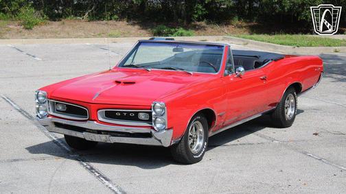 RED 1966 Pontiac GTO