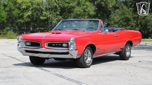RED 1966 Pontiac GTO