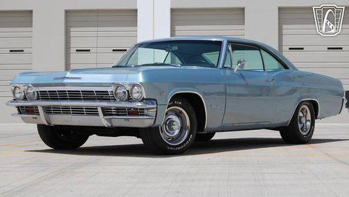 Mist Blue Metallic 1965 Chevrolet Impala SS