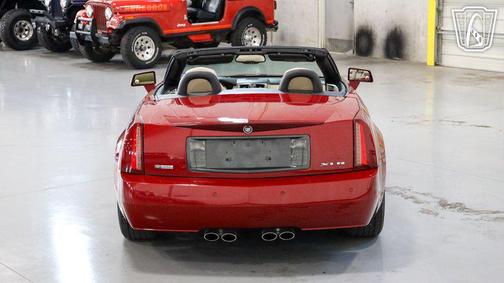 Crystal Red Tintcoat 2008 Cadillac XLR Base