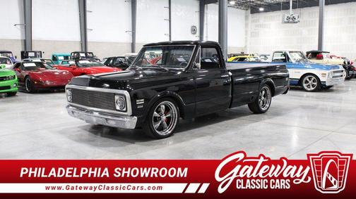 BLACK 1972 Chevrolet C10/K10 Base