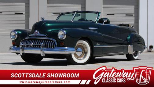 Green 1948 Buick Super