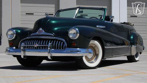 Green 1948 Buick Super