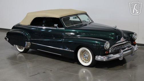Green 1948 Buick Super