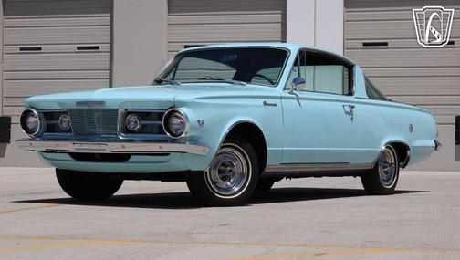 Light Blue 1965 Plymouth Barracuda
