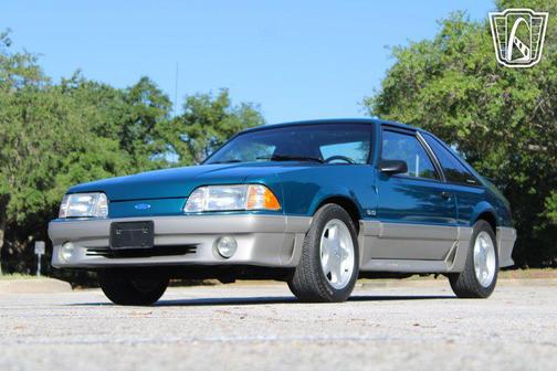 Reef Blue 1993 Ford Mustang GT