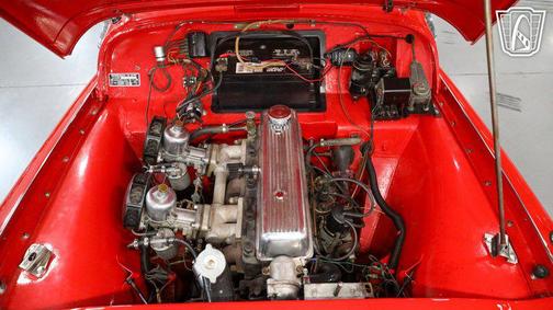 RED 1960 Triumph TR3A