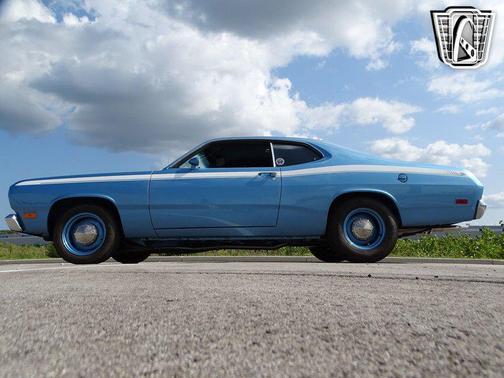 Blue 1971 Plymouth Duster