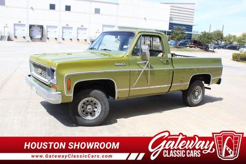 GREEN 1974 Chevrolet C10/K10 Base